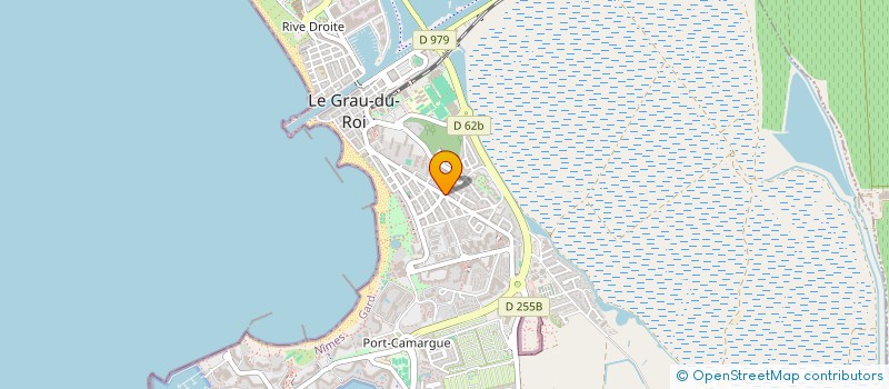 localisation de l'entreprise SARL R B E à LE GRAU-DU-ROI