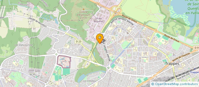 localisation de l'entreprise SARL R.C.T BATIMENTS (RENOVATION CONSTRUCTIONS TERRASSEMENT) à TRAPPES