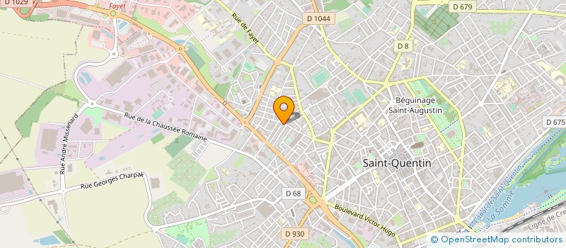 localisation de l'entreprise SARL R.E.C. à SAINT-QUENTIN