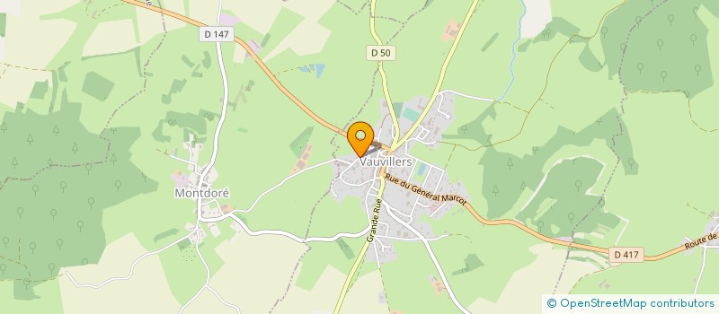 localisation de l'entreprise SARL R.G  VAUVILLERS