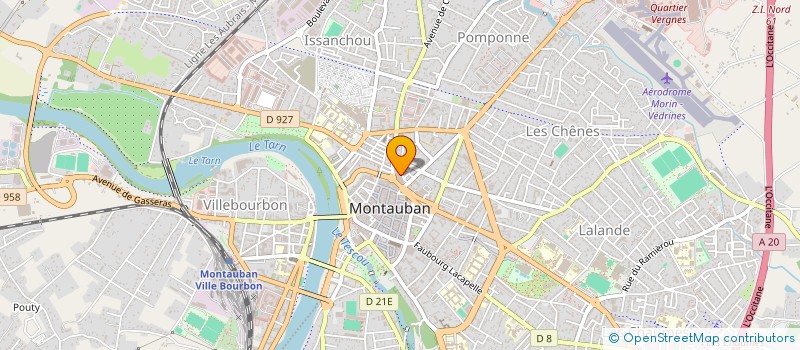 localisation de l'entreprise SARL R&H  MONTAUBAN