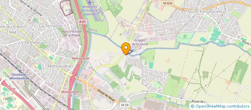 localisation de l'entreprise SARL R. MILANI à TOULOUSE