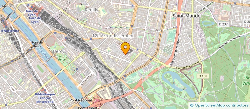 localisation de l'entreprise SARL R'SERVICE à PARIS