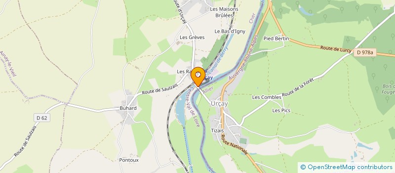 localisation de l'entreprise SARL R2GN  BOUZAIS