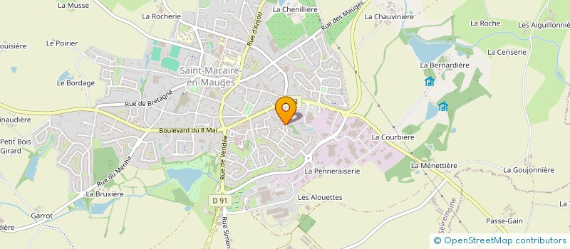 localisation de l'entreprise SARL R2M DISTRIBUTION  SEVREMOINE
