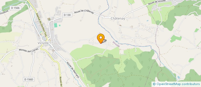 localisation de l'entreprise SARL RABOTERIE DE LA BIEVRE  VIRIVILLE