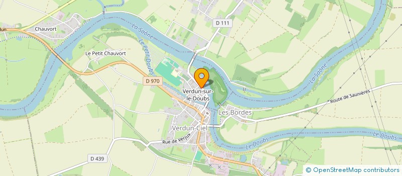 localisation de l'entreprise SARL RABOUHAN PERE ET FILS à VERDUN-SUR-LE-DOUBS
