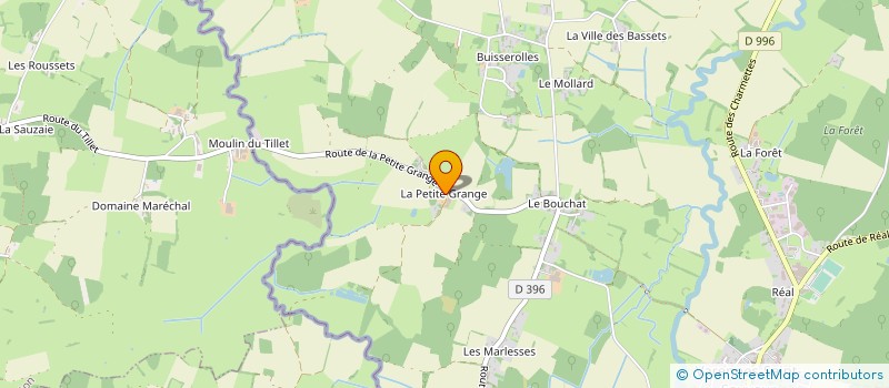 localisation de l'entreprise SARL RACHEL GOUX  VARENNES-SAINT-SAUVEUR