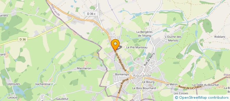 localisation de l'entreprise SARL RACING SYSTEM à AIGURANDE