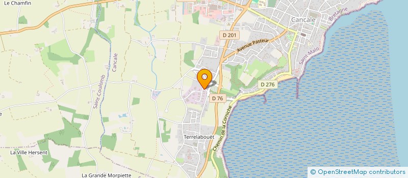 localisation de l'entreprise SARL RACINNE à CANCALE