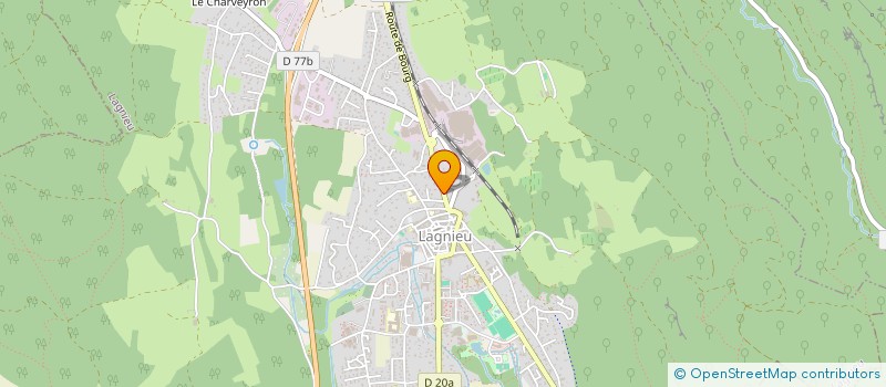 localisation de l'entreprise SARL RACLE BATIMENT SERVICES à LAGNIEU