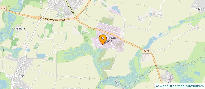 localisation de l'entreprise SARL RACLET MACONNERIE à TALMONT-SAINT-HILAIRE