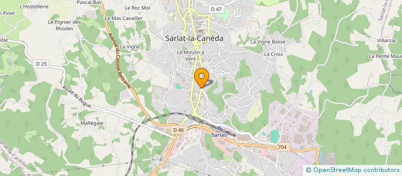 localisation de l'entreprise SARL RADAL à SARLAT-LA-CANEDA