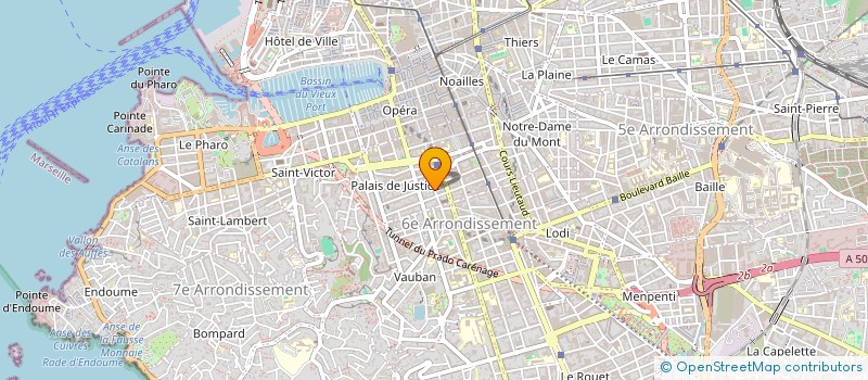 localisation de l'entreprise SARL RADIO CIGALE à MARSEILLE