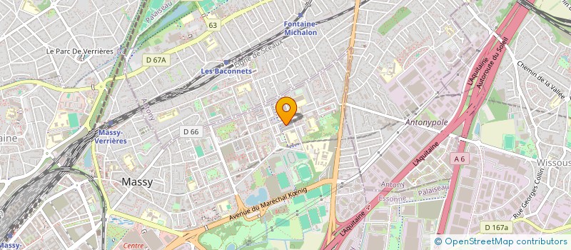 localisation de l'entreprise SARL RADIS  MASSY