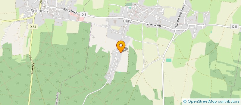 localisation de l'entreprise SARL RAFFARD à HERY