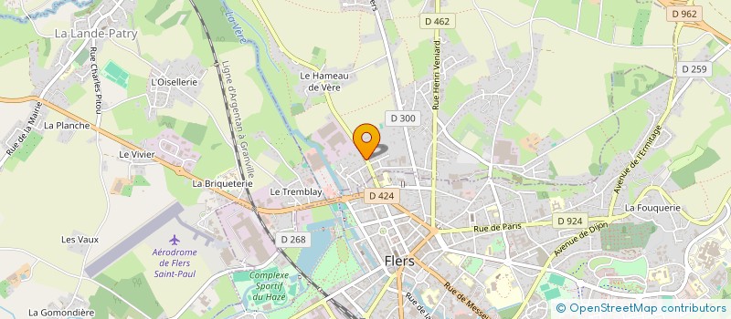 localisation de l'entreprise SARL RAGE à SAINT-GEORGES-DES-GROSEILLERS