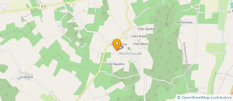 localisation de l'entreprise SARL RAGNAUD-BRICQ à LIGNIERES-AMBLEVILLE