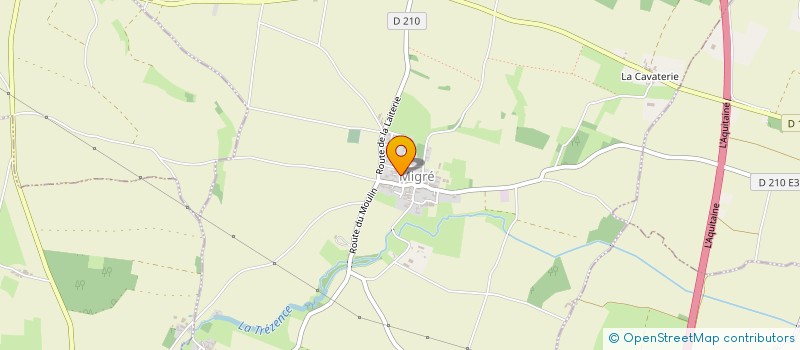 localisation de l'entreprise SARL RAGUENAUD  VILLENEUVE-LA-COMTESSE