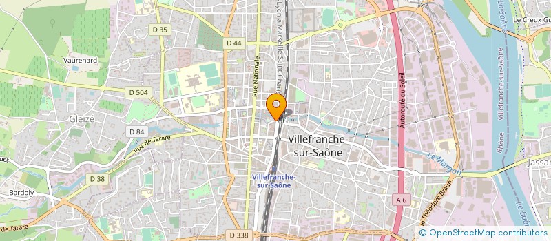 localisation de l'entreprise SARL RAHSKANT à VILLEFRANCHE-SUR-SAONE
