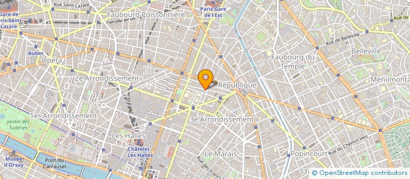 localisation de l'entreprise SARL RAJCE  PARIS