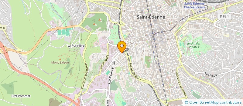 localisation de l'entreprise SARL RALLO  SAINT-ETIENNE