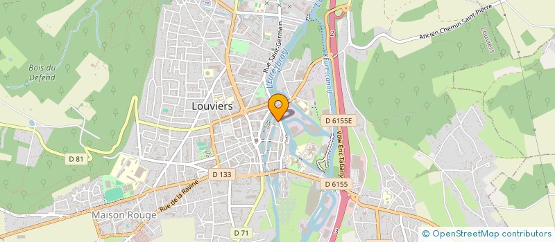 localisation de l'entreprise SARL RAMA-BAT à LOUVIERS