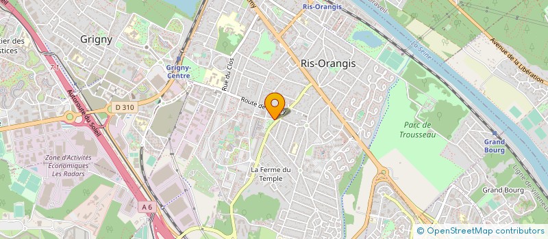 localisation de l'entreprise SARL RAMAFRUITS à RIS-ORANGIS