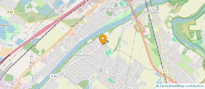 localisation de l'entreprise SARL RAMAMECA  ROQUETTES