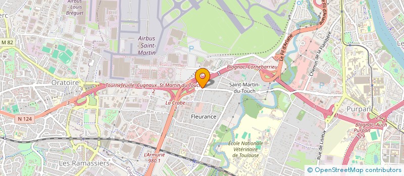 localisation de l'entreprise SARL RAMAT REPAR AUTO TOULOUS à TOULOUSE