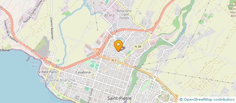 localisation de l'entreprise SARL RAMAYA JULES MAY  SAINT-PIERRE