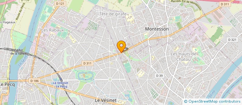 localisation de l'entreprise SARL RAMBAUD à CHATOU