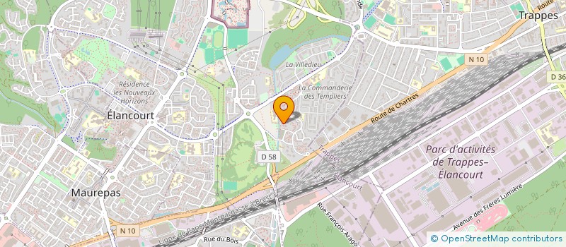 localisation de l'entreprise SARL RAMBET  ELANCOURT