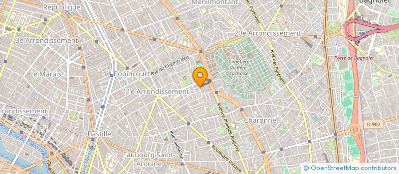 localisation de l'entreprise SARL RAMCO  PARIS