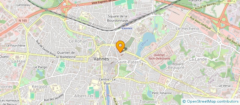 localisation de l'entreprise SARL RAMER-SCHMITT à VANNES