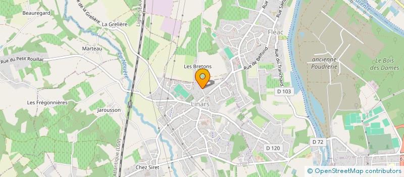 localisation de l'entreprise SARL RAMIREZ BATIMENT à FLEAC