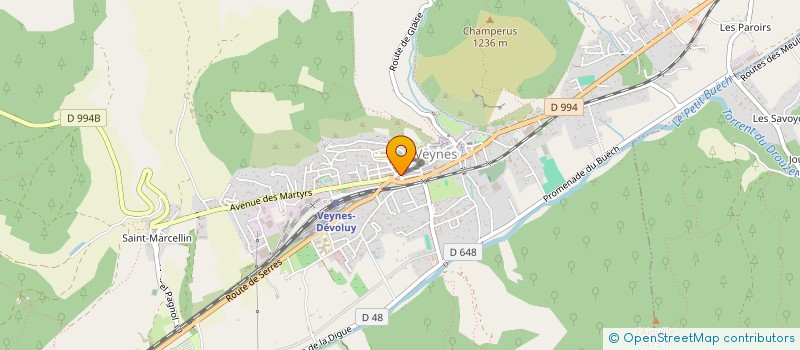 localisation de l'entreprise SARL RAMOS ET RIPPERT  VEYNES