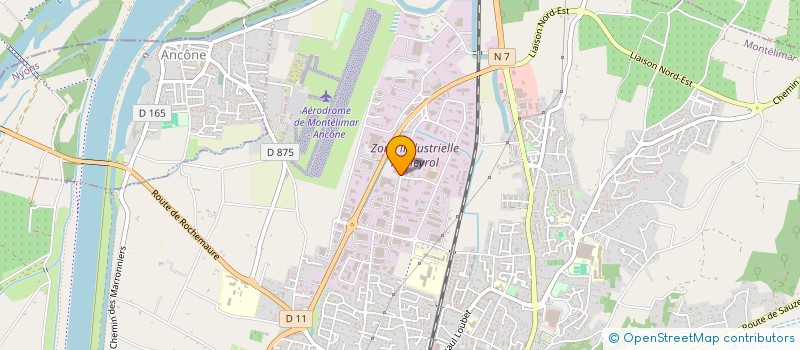 localisation de l'entreprise SARL RANC ET FILS ETANCHEITE à MONTELIMAR