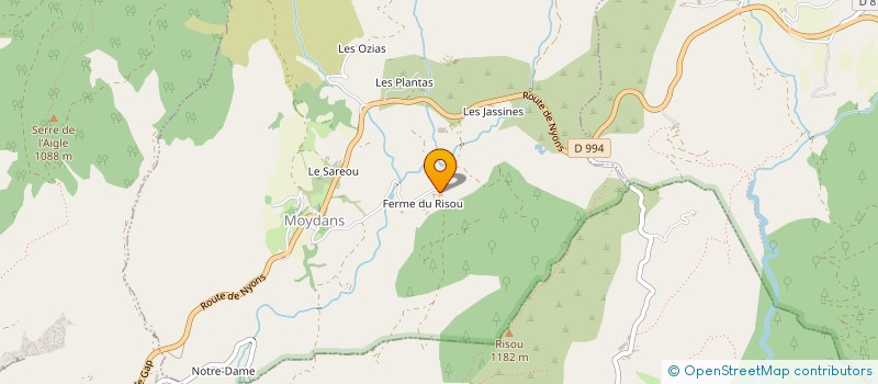 localisation de l'entreprise SARL RANDO QUAD PROVENCE  MOYDANS