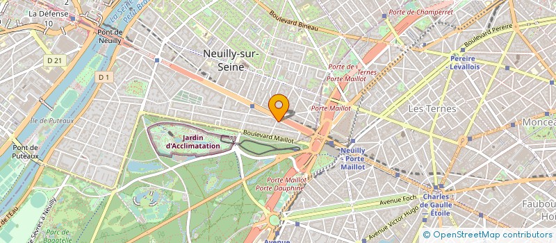 localisation de l'entreprise SARL RANGEMENT & TENDANCE à NEUILLY-SUR-SEINE