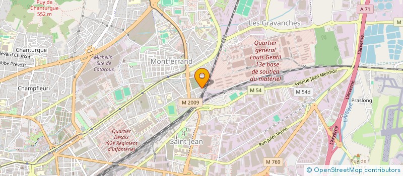 localisation de l'entreprise SARL RAPHAEL BARROIS  CLERMONT-FERRAND