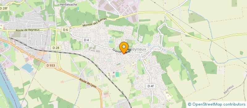 localisation de l'entreprise SARL RAPHAEL NUNES à REYRIEUX