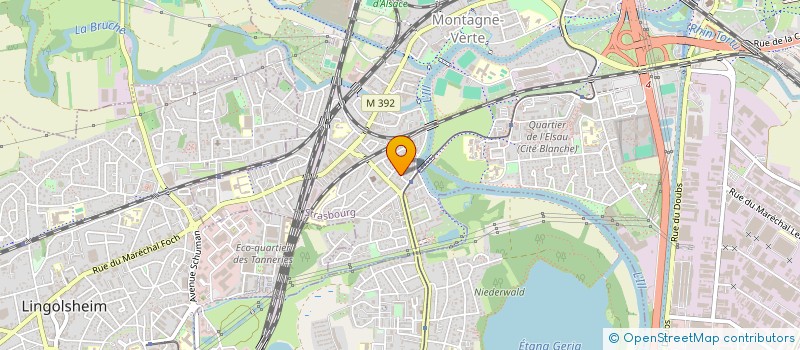 localisation de l'entreprise SARL RAPHAELLA MORIUS à STRASBOURG