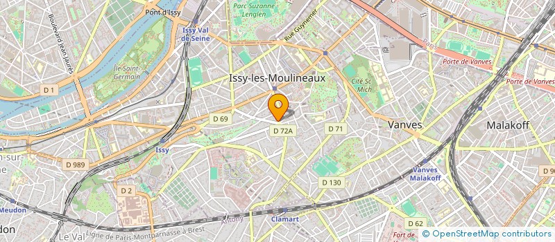 localisation de l'entreprise SARL RAPID SERVICE GENERAL à ISSY-LES-MOULINEAUX