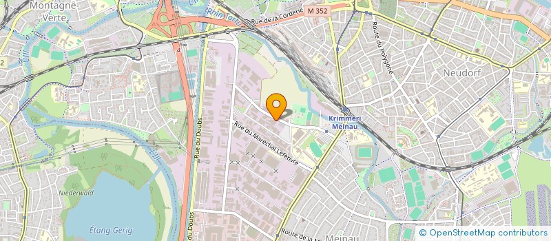 localisation de l'entreprise SARL RAPIDE à STRASBOURG
