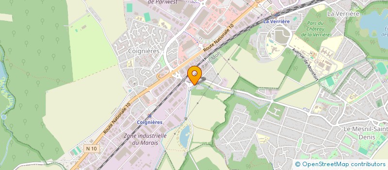 localisation de l'entreprise SARL RAPIDO FLEX à COIGNIERES