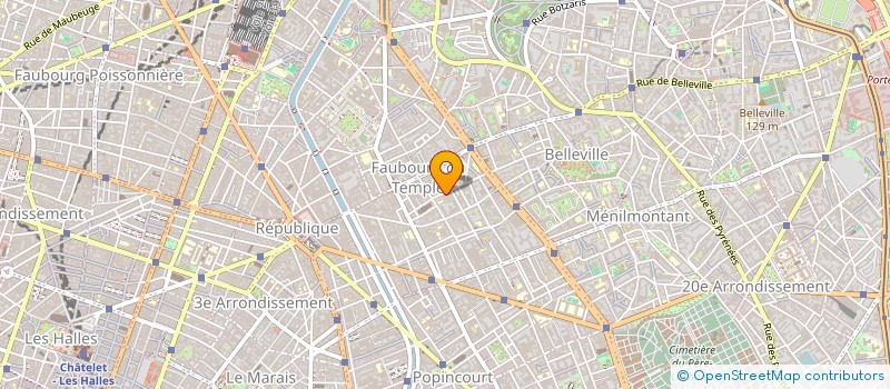 localisation de l'entreprise SARL RAS  PARIS