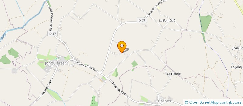 localisation de l'entreprise SARL RASCAS à JONQUIERES