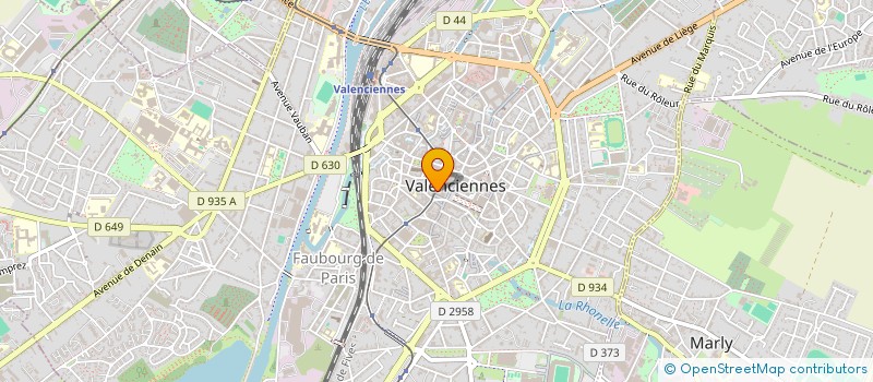 localisation de l'entreprise SARL RASO PIETRO  VALENCIENNES