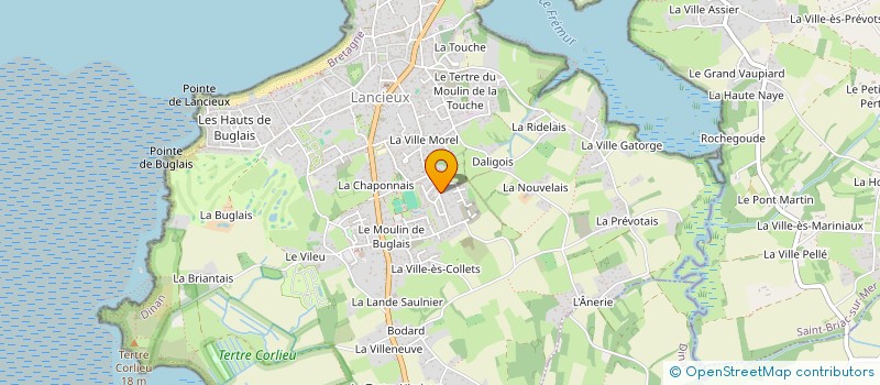 localisation de l'entreprise SARL RAULT DANIEL ET FILS  LANCIEUX